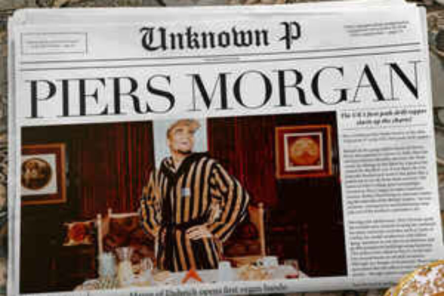 Unkown P<br><span>Piers Morgan (Mastering)</span>